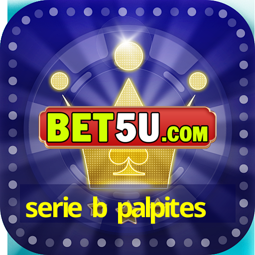 serie b palpites